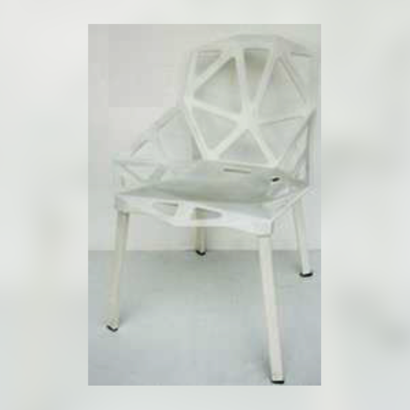 White Chair  42x42x80cmH. for rental 