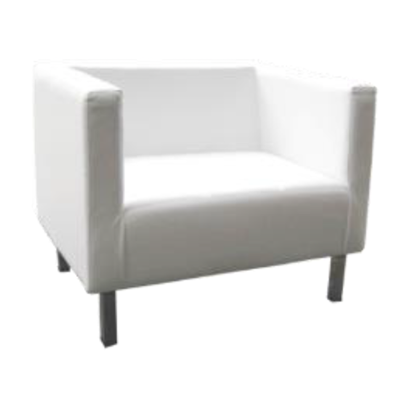 White Sofa 60x90x70cmH. for rental 